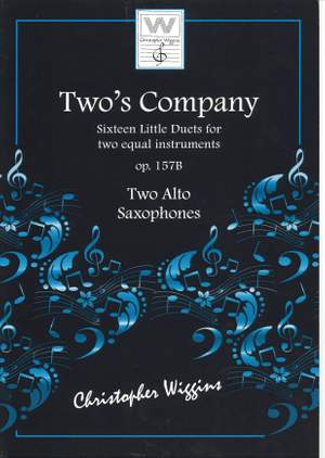Christopher Wiggins: Two's Company (Two Alto Saxophones)