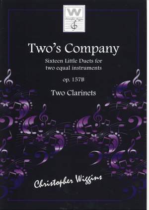 Christopher Wiggins: Two's Company (Two Clarinets)