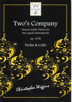 Christopher Wiggins: Two's Company (Violin & Cello)