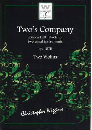 Christopher Wiggins: Two's Company (Two Violins)
