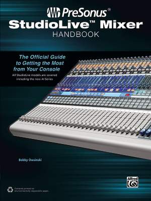PreSonus StudioLive Mixer Handbook