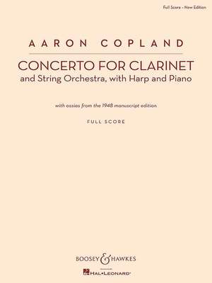 Copland, A: Concerto for Clarinet