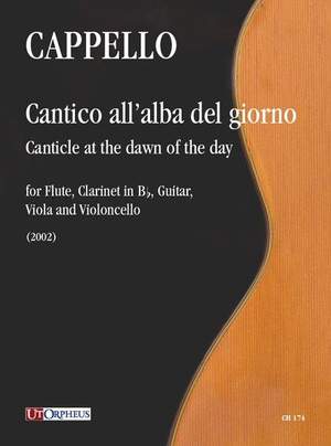 Cappello, F: Cantico all'alba del giorno