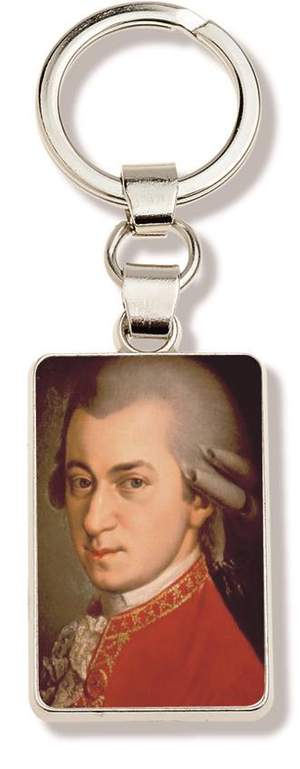 Keyring Mozart Portrait
