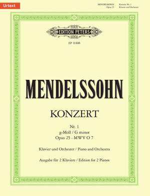Mendelssohn Bartholdy, F: Piano Concerto No. 1