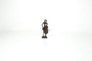 Copper Figurine: Cello Player