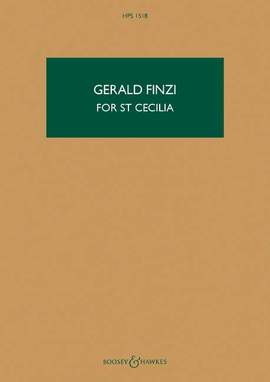 Finzi: For St Cecilia op. 30 HPS 1518
