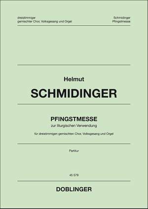 Helmut Schmidinger: Pfingstmesse 1999