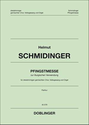 Helmut Schmidinger: Pfingstmesse 1999