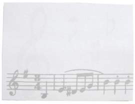 Sticky Pad Music Notes