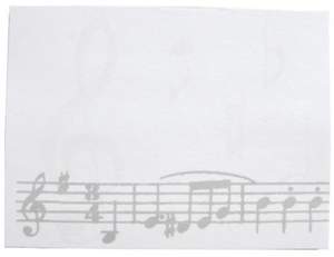 Music Notes Sticky Pad