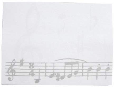 Sticky Pad Music Notes