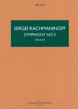 Rachmaninoff, S W: Symphony No. 3 op. 44 HPS 1476