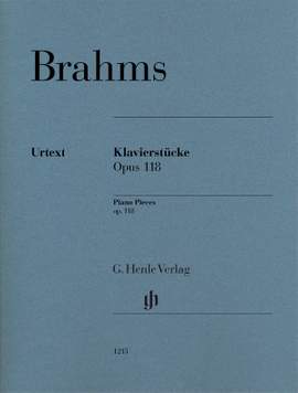 Brahms, J: Piano Pieces op. 118, no. 1-6