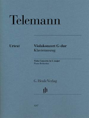 Telemann, G P: Viola Concerto