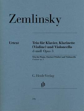 Zemlinsky, A: Trio D minor op. 3