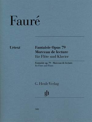Fauré, G: Fantaisie, op. 79 and Morceau de lecture