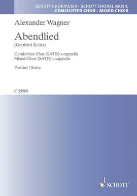 Wagner, A: Abendlied