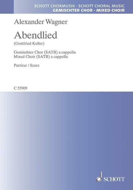 Wagner, A: Abendlied