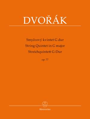 Dvorák, Antonín: String Quintet G major op. 77