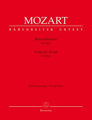 Mozart, Wolfgang Amadeus: Concert Arias for Bass