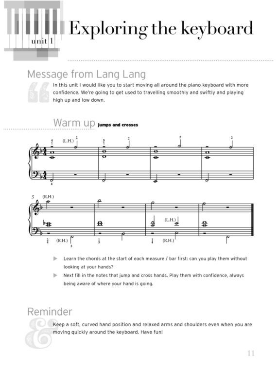 Lang Lang Piano Academy: Mastering the Piano, Level 1: Piano Book