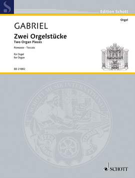 Gabriel, T: Zwei Orgelstücke