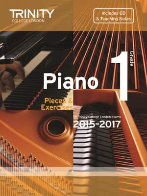 Trinity Guildhall Piano Grade 1 book + CD 2015-2017