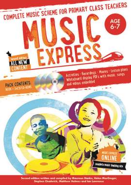 Music Express: Age 6-7 (Book + 3CDs + DVD-ROM)