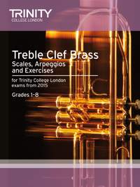 Trinity: Treble Clef Brass Scales 1-8 from 2015