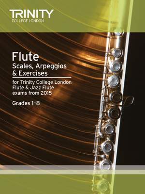 Trinity: Flute Scales Grades 1-8 from 2015