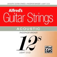 Alfred's Guitar Strings: Acoustic 	12s Light