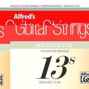 Alfred's Guitar Strings: Acoustic 13s Medium
