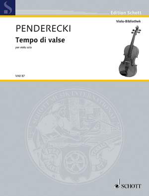 Penderecki, K: Tempo di valse