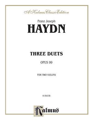 Franz Joseph Haydn: Three Duets, Op. 98