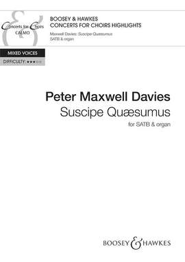 Maxwell Davies, Peter: Suscipe Quaesumus