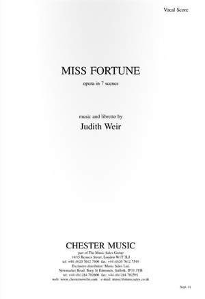 Judith Weir: Miss Fortune