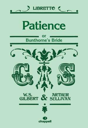 Gilbert & Sullivan: Patience (libretto)