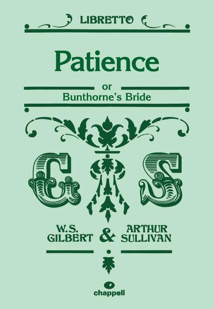 Gilbert & Sullivan: Patience (libretto)