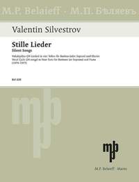 Silvestrov: Silent Songs for baritone and piano