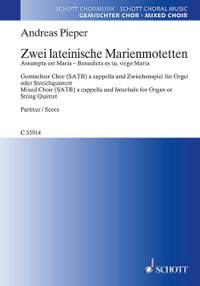 Pieper, A: Zwei lateinische Marienmotetten