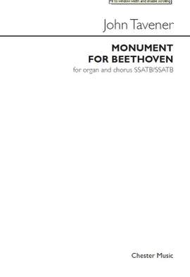 John Tavener: Monument For Beethoven