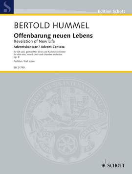 Hummel, B: Revelation of New Life op. 8
