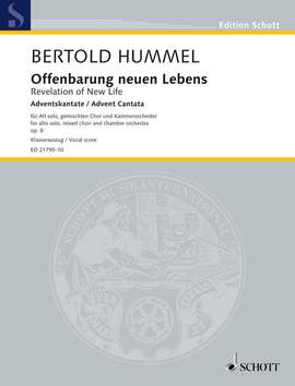 Hummel, B: Revelation of New Life op. 8