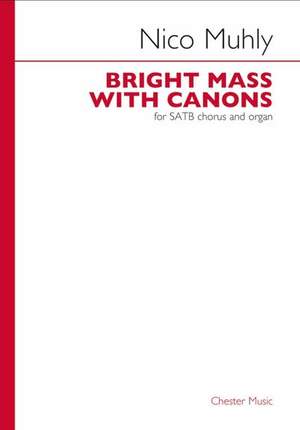 Nico Muhly: Nico Muhly: Bright Mass With Canons