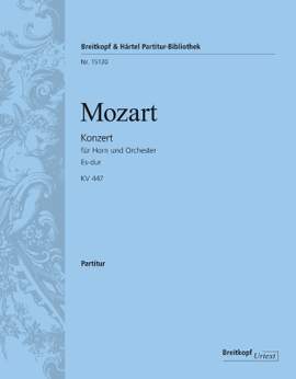 Mozart, Wolfgang Amadeus: Konzert für Horn und Orchester Es-dur KV 447