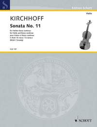 Kirchhoff, G: Sonata No. 11