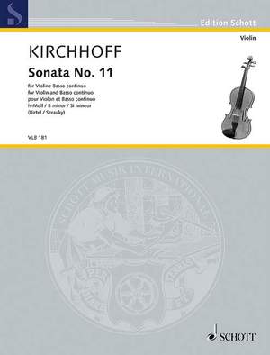 Kirchhoff, G: Sonata No. 11 B minor