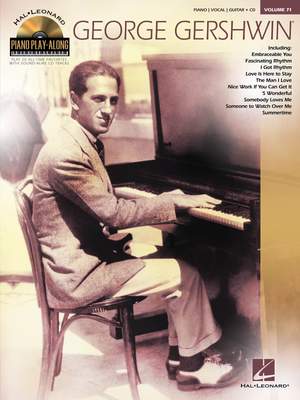 George Gershwin Piano Play-Along Vol.71