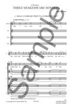 John Tavener: Three Shakespeare Sonnets Product Image